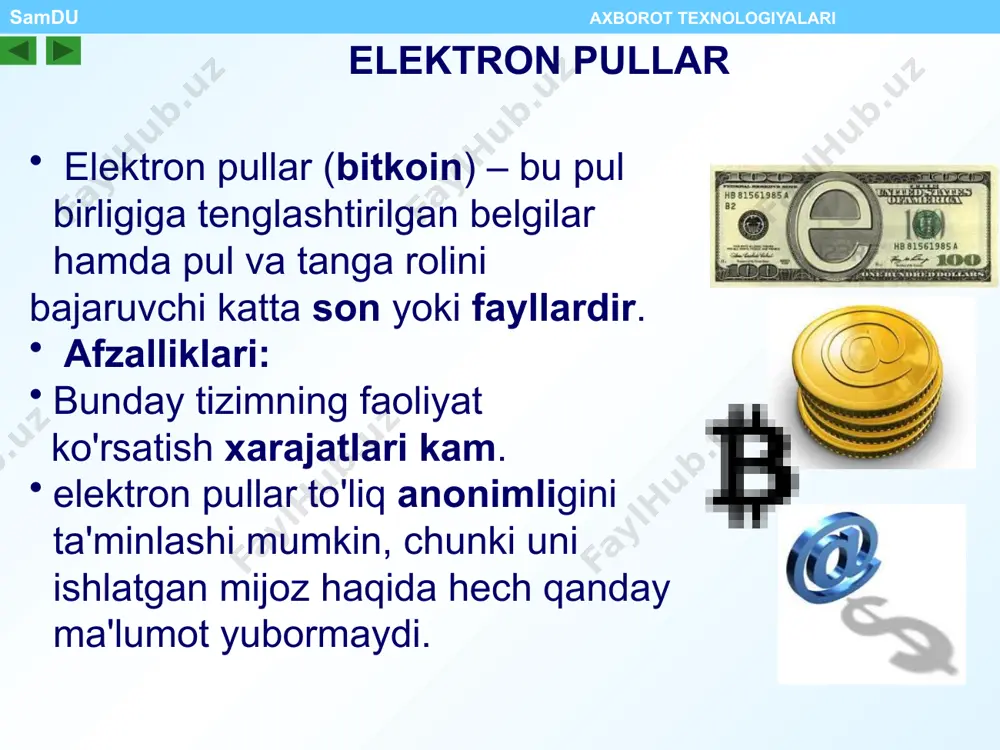 elektron tijorat tizimlari va ularning ahamiyati - Page 5