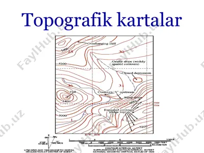 topografik kartalar — PPT