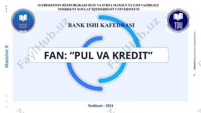 pul vakredit — PPTX