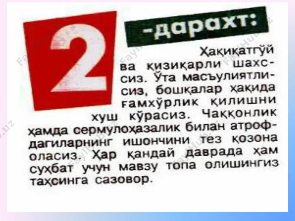 psixologik tasvirlar va siz va darakhtlar - Page 5