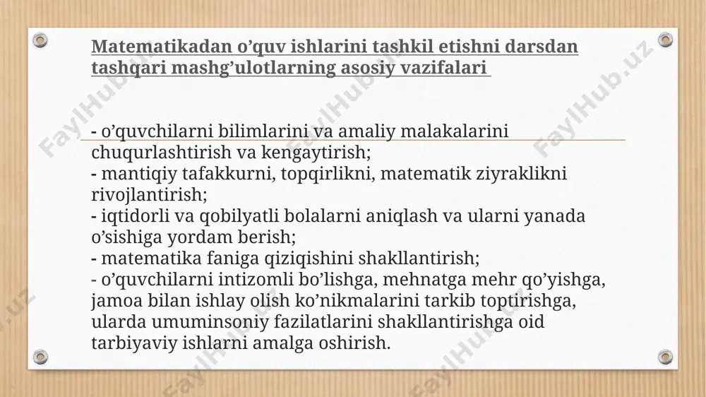 boshlang’ich sinflarda matematika o’qitish metodikasi - Page 5