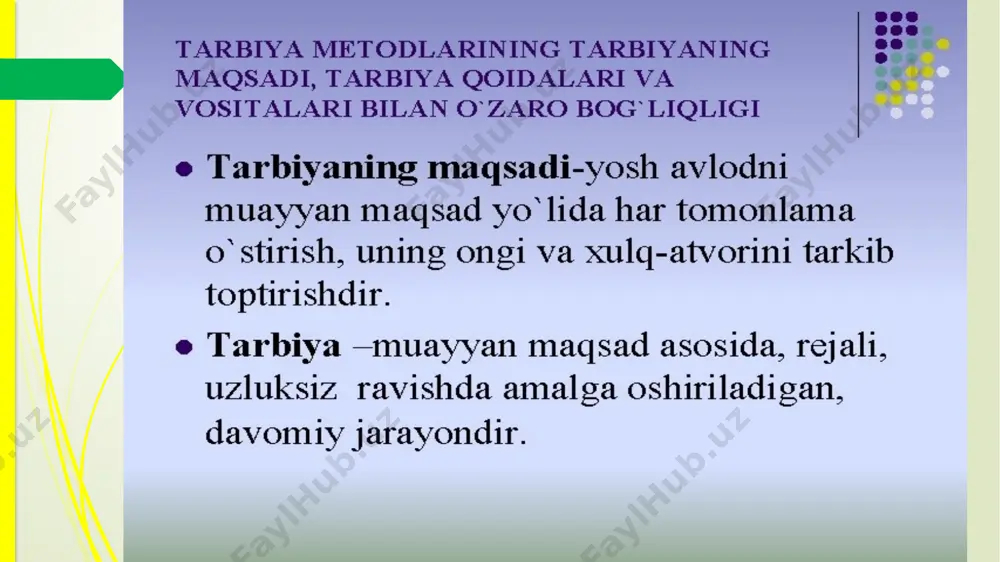 tarbiya jarayoni, o'z-o'zini tarbiyalash - Page 3