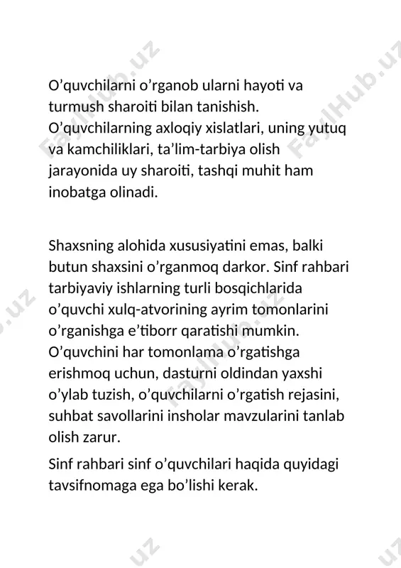 o’quvchilarni o’rganish metodikasi - Page 5