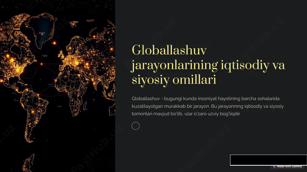 globallashuv jarayonlarining iqtisodiy va siyosiy omillari - Page 3