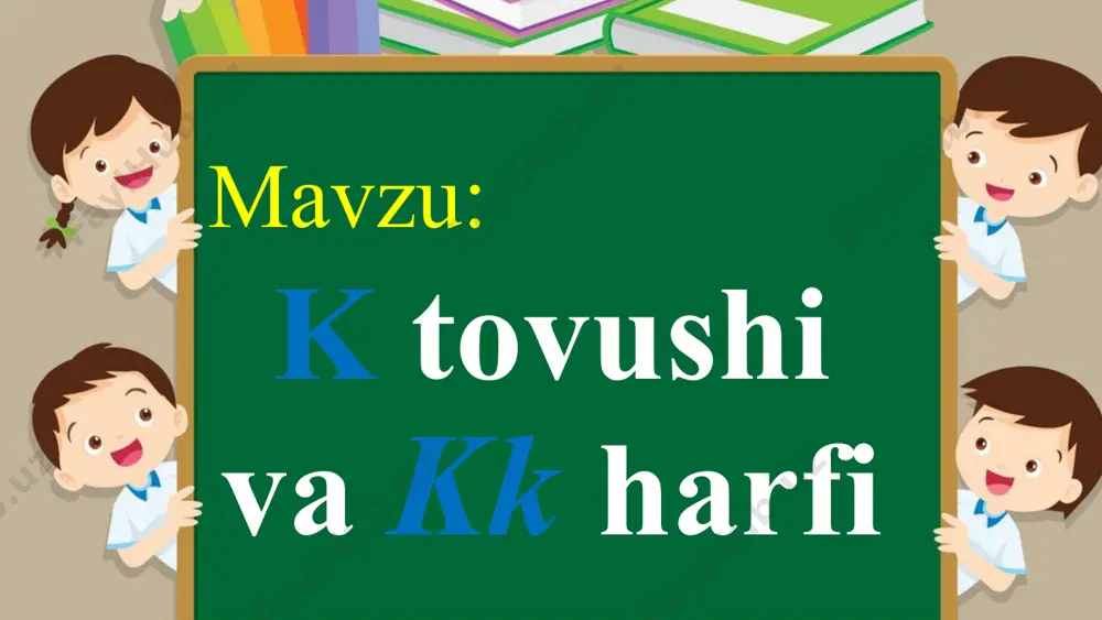 1-sinf alifbe k harfi - Page 2