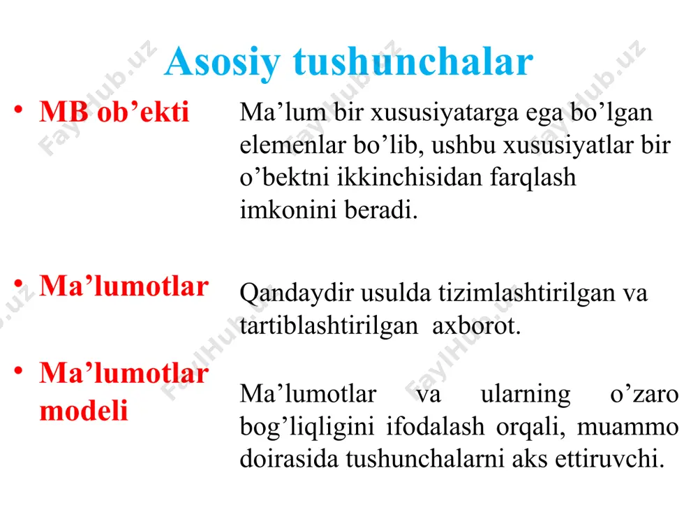раммы microsoft office  microsoft access 2010. 2. paydo bo’lgan oynada новая база данных yoki создать buyrug’ini tanlang. 3. файл menyusi buyrugi komagida bo’sh ma’lumotlar bazasini xotirada saqlang. image1.jpeg image2.jpeg image4.png image5.jpeg image6.png image7.png image8.png image9.png /docprops/thumbnail.jpeg