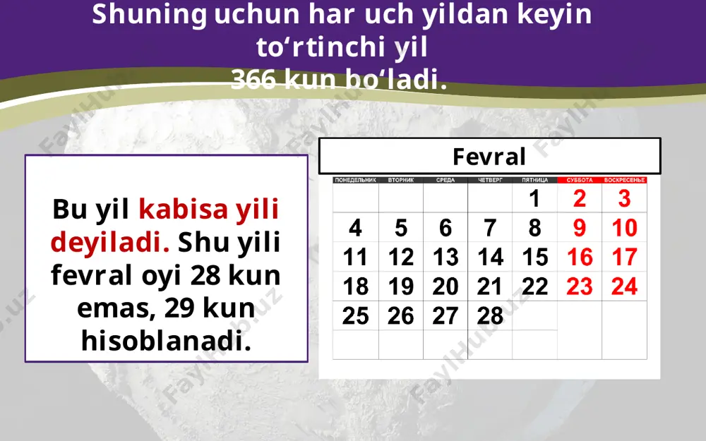 yerning quyosh atrofida aylanishi 5 -sinf - Page 4