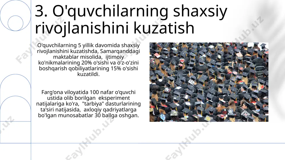 "tarbiya"fanini ôqitishning amaliy mexanizmlari monitoringi - Page 5