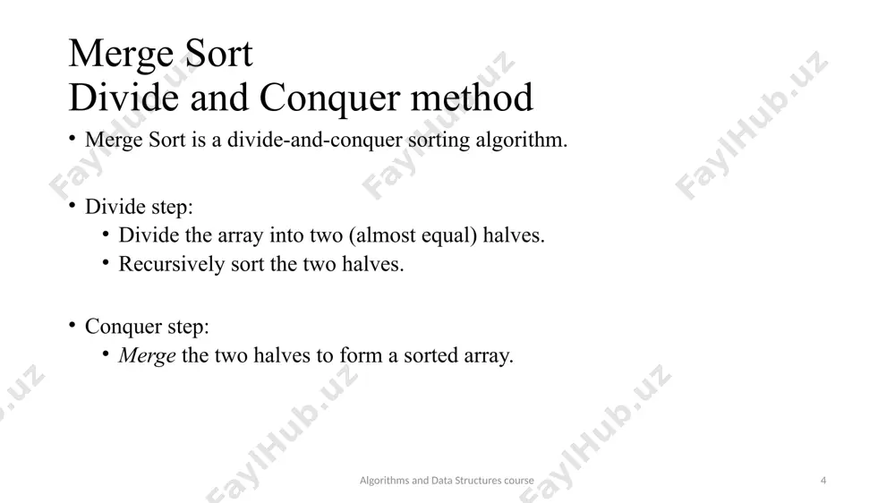 merge sort - Page 4