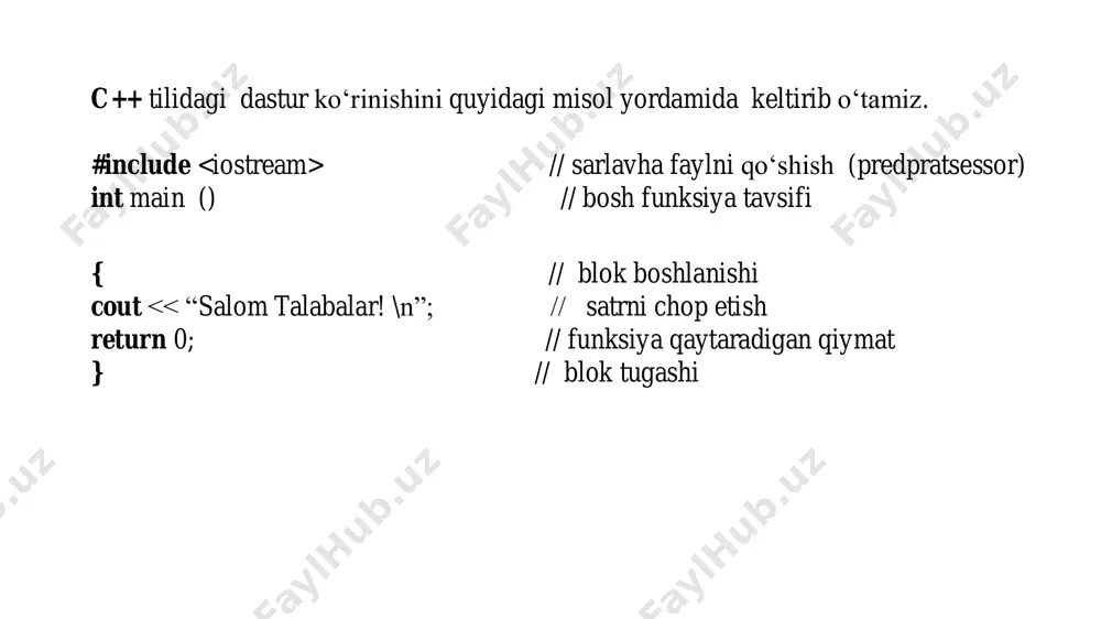 c++ dasturlash tili - Page 5