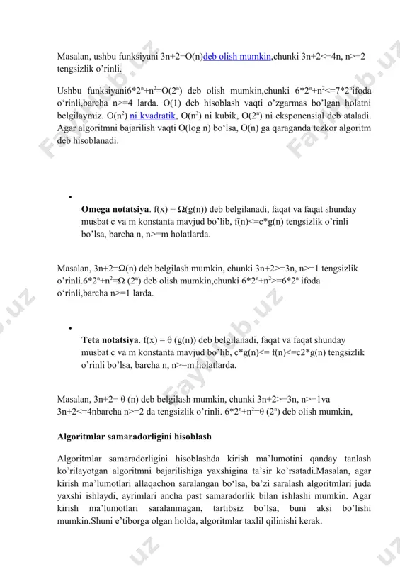 va juda sekin bajariladi. eng og’ir holat tahlilda muxim hisoblanadi, chunki bu algoritm bajarilishi uchun ketishi mumkin bo’lgan maksimal vaqtni tasavvur qilishimizga sabab bo‘ladi. misol uchun, qidirilayotgan element tuzilmaning oxirgi elementi bo’lsa, uni toppish uchun barcha solishtirishlar amalga oshiriladi.
