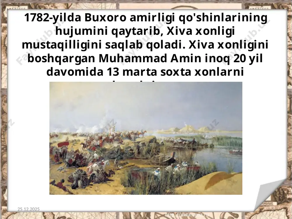 xiva xonligida qo'ng'irotlar sulolasining hokimiyat tepasiga kelishi 8-sinf - Page 5