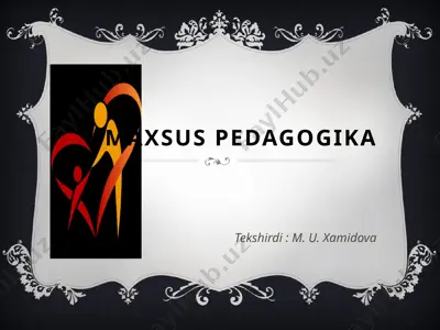 inklyuziv ta'lim — PPTX