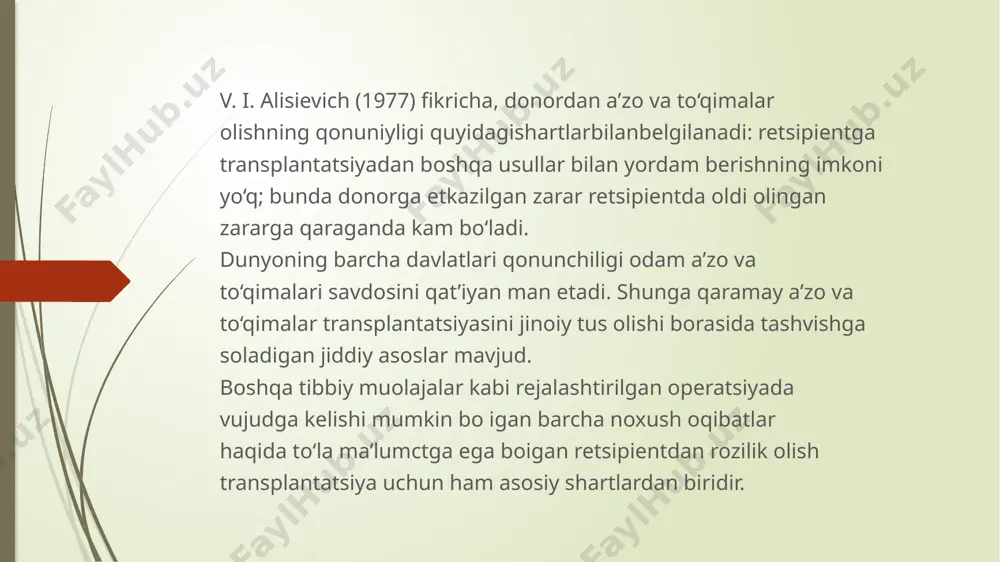 murda donorligining norozilik prezumpsiyasi modeli - Page 5