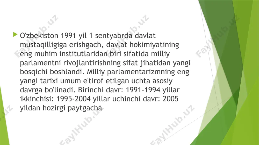 o’zbekistonning eg yangi tarixi fanidan taqdimot - Page 3