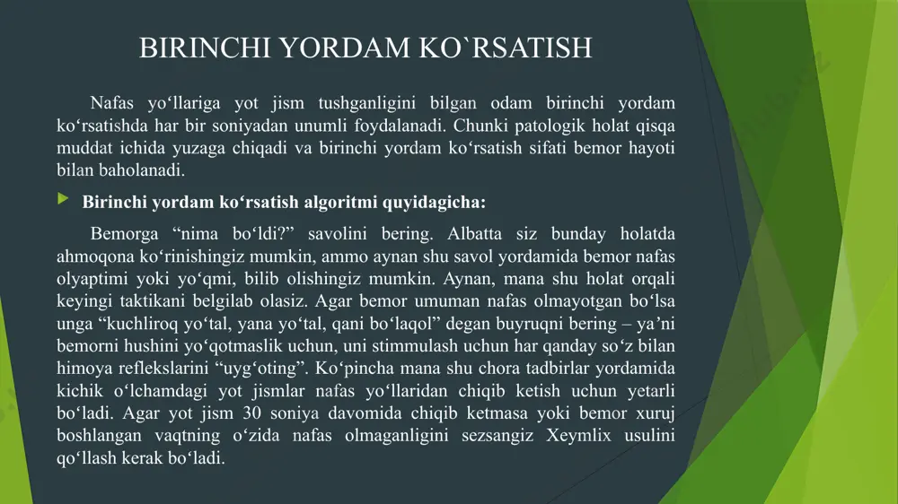 nafasyo`llaridayottana.shoshilinch tibbiy yordam algoritmi - Page 5