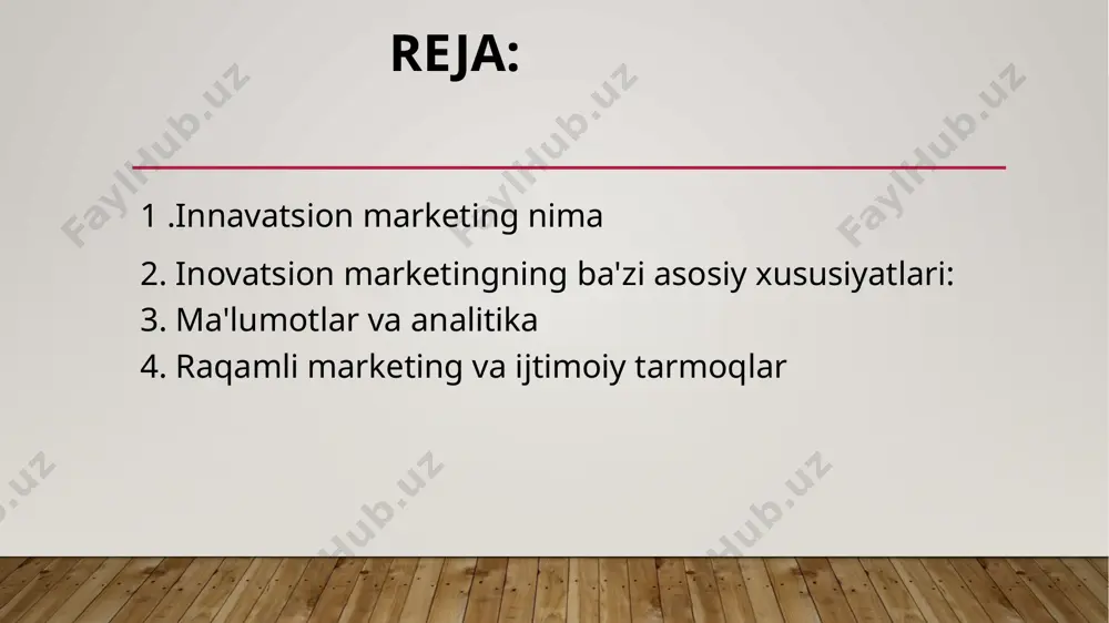 ali marketing yangi marketing yondashuvlari mijozlarni nafaqat passiv tomoshabin sifatida, balki faol ishtirokchilar sifatida ko‘rishni talab qiladi. buning uchun interaktiv kampaniyalar, foydalanuvchi tajribasini yaxshilash uchun vr (virtual reality) yoki ar (augmented reality) texnologiyalarini qo‘llash mumkin. brendning o‘ziga xosligini yaratish innovatsion marketingda brendning shaxsiyati va o‘ziga xosligini yaratishga katta e'tibor qaratiladi. mijozlar brendga nisbatan ko‘proq sadoqatli bo‘lishi uchun, brend o‘zining maqsadlariga va qadriyatlariga to‘liq mos keladigan qiziqarli va original marketing xabarlarini taqdim etishi kerak. yangi kanallar va formatlar inovatsion marketingda yangi kommunikatsiya kanallari va formatlari, masalan, podkastlar, mashhur influencerlar bilan hamkorlik, chatbotlar va live video orqali marketing qilish keng tarqalmoqda. bu yangi platformalar orqali brendlar mijozlar bilan bevosita va tezkor muloqotda bo‘lishi mumkin. sustainability (barqarorlik) marketingi yashil marketing yoki barqarorlikni ta'minlashga oid marketing yondashuvlari ham innovatsion marketingga kiradi. brendlar nafaqat mahsulotni sotishga, balki ekologik jihatdan barqaror bo‘lishni ham maqsad qilib qo‘ygan strategiyalarni ishlab chiqmoqdalar. bu o‘z navbatida mijozlar uchun yanada jozibador …