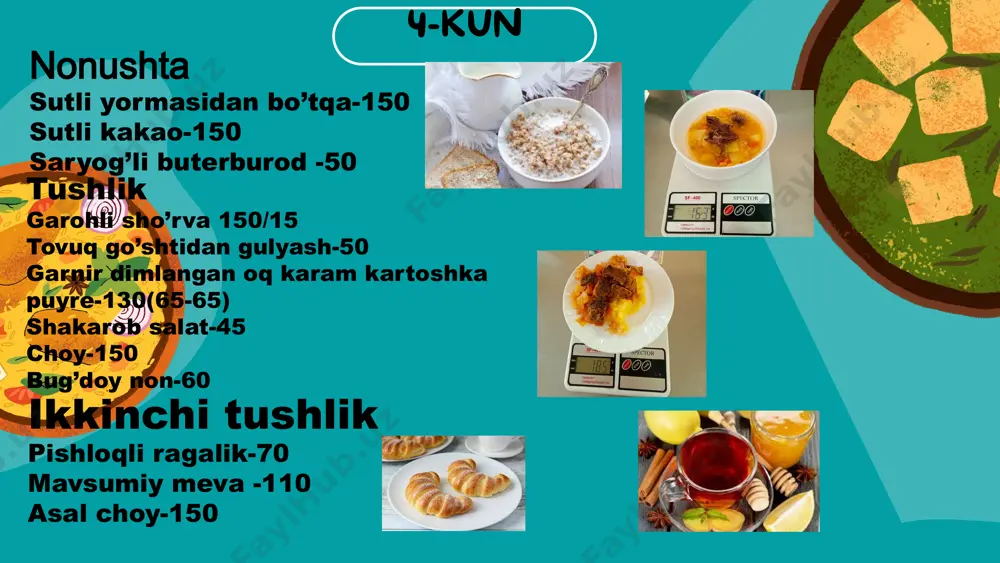 10-kunlik menyu - Page 5