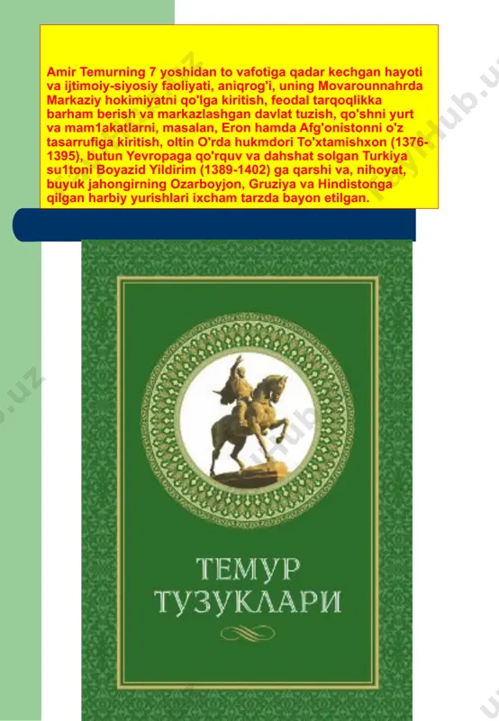 amir temur tuzuklari - Page 3