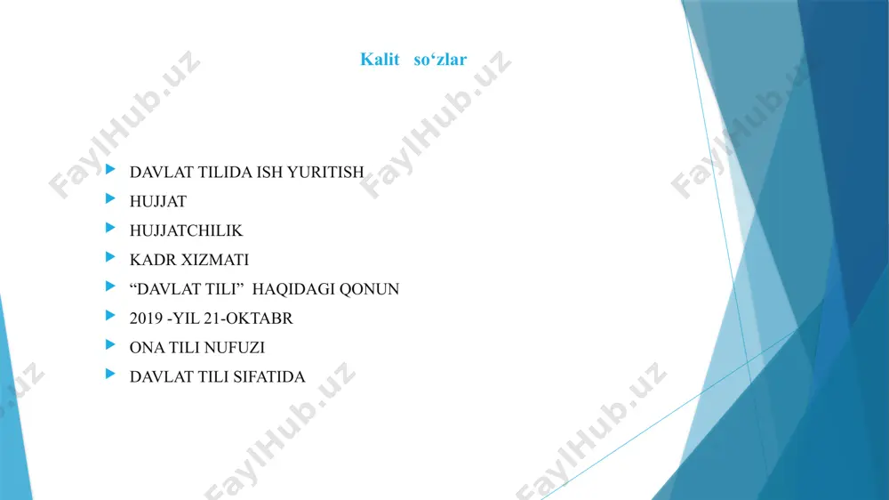 “davlat tilida ish yuritish” fanining maqsad va vazifalari - Page 4
