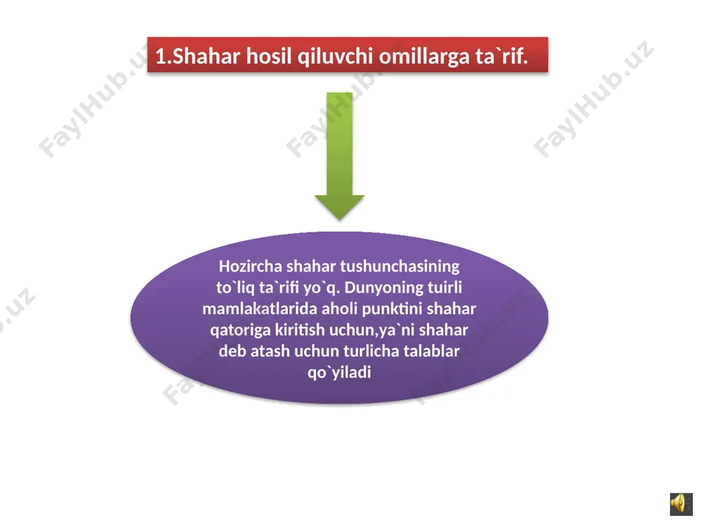 arlar kiradi viloyatga bo`ysunuvchi shaharlar ga muhim sanoat ahamyatiga ega bo`lganiqtisodiy va madaniy markazlar,aholisi soni 30 ming dan kam bo`lmagan shaharlar kiritiladi. tumanga bo`ysunuvchi shaharlarga sanoat korxonalari davlat turar- joy fondi ijtimoiy madaniy tashkilotlar savdo-sotiq va umumiy ovqatlanish shohobchalari mayishiy hizmat ko`rsatish sohalari bo`lgan joylar aholi soni 7 mingdan kam bo`lmagan shaharlar kiritilgan e`tiboringiz uchun rahmat audio1.wav image1.png audio2.wav image2.png audio3.wav image3.jpeg image4.png audio4.wav image5.jpeg image6.png audio5.wav image7.jpeg image8.png audio6.wav image9.jpeg image10.png audio7.wav image11.jpeg image12.png audio8.wav image13.jpeg image14.png audio9.wav image15.jpeg image16.png