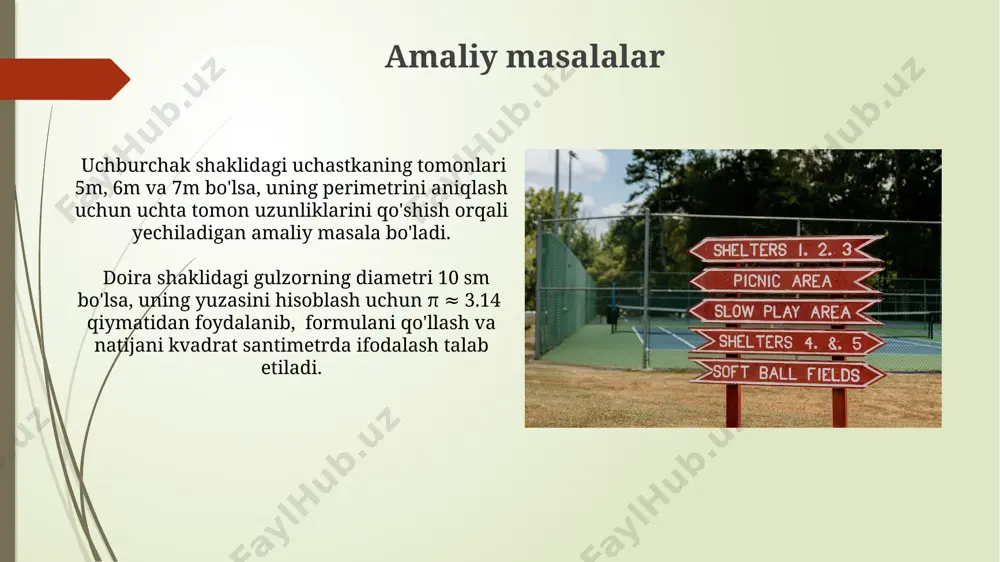 boshlangʻich sinfda perimetr va yuza tushunchalari - Page 5