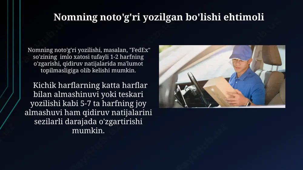 fedex shu logistik firmasi haqida ma'lumot - Page 5