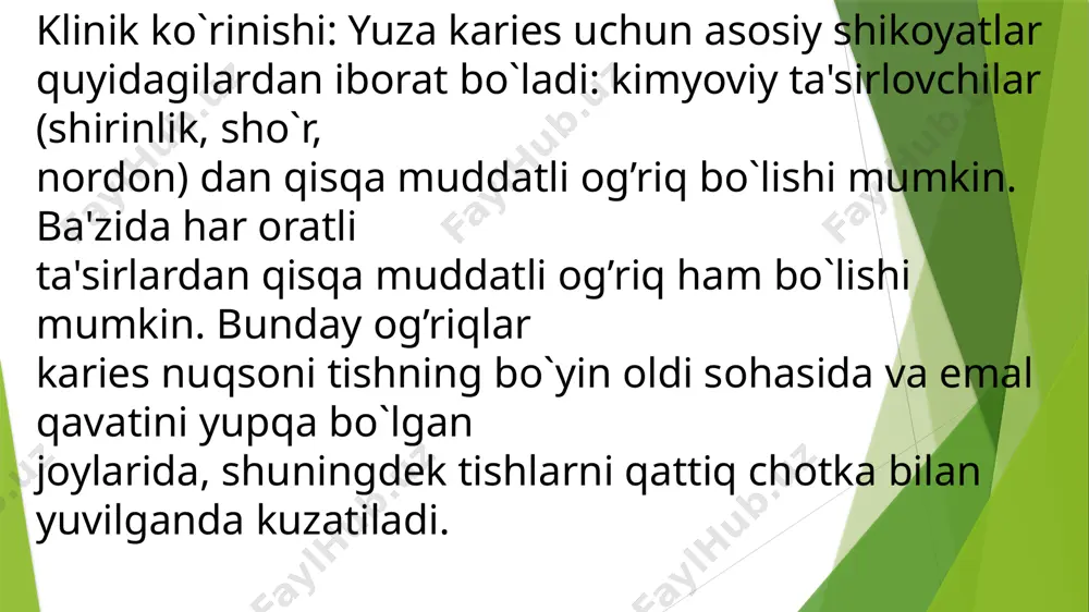 yuzakaries (caries superfisialis) - Page 4