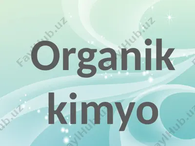 organik kimyo — PPTX