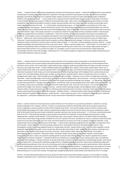 iqtisodiy ta’limotlar tarixi — DOCX