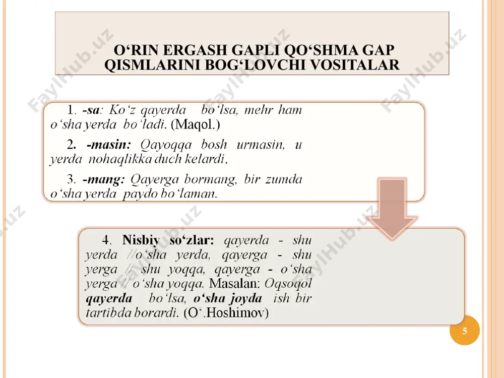 "hozirgi o‘zbek adabiy tili" - Page 5