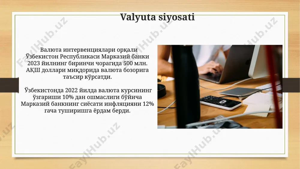 moliya tizimi va moliyaviy siyosat - Page 4