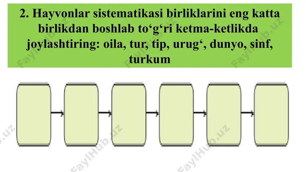hayvonlar sistematikasini o‘rganish - Page 4