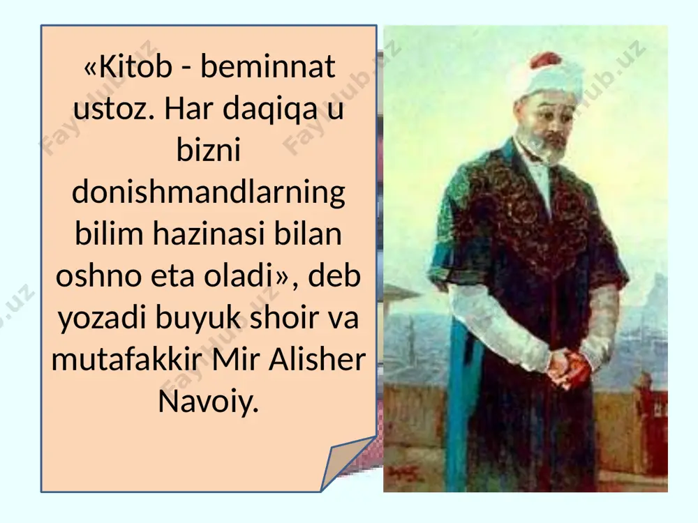 jamiyatimizda kitobning ahamiyati, aholining kitobga bo’lgan talabi doim oshib bormoqda. so’rovnomada ishtirok etganlarning aksariyati kitob bilim va ma'naviy yuksaklikka erishishning eng asosiy manbaalaridan biri, deb hisoblaganlar. bu esa davlatmizning yosh avlodni milliy va umuminsoniy qadriyatlar asosida tarbiyalash hamda milliy-madaniy va ma'naviy me'rosimizni avaylab-asrashga qaratilgan siyosati natijasi ekanligi shubxasizdir. bugun mustaqillik yillarida jadal sur'atlar bilan ravnaq topib borayotgan o’zbekiston nashriyotlari va matbaa korxonalari turli yoshdagi kitobxonlarga qator janr va mavzularga boy bo’lgan kitob mahsulotlarini taqdim etmoqdalar. bu borada o’zbekiston respublikasi birinchi prezidentining 2003 yildagi «davlat matbuot qo’mitasini o’zbekiston matbuot va ahborot agentligiga aylantirish» to’g’risidagi farmoni muhim ahamiyat kasb etdi. farmonga muvofiq 10 nashriyot bazasida 4 ta nashriyot-matbaa ijodiy uylari va «o’zbekiston milliy ensiklopedyasi» nashriyoti tashkil etildi. bugun o’zbekistonda jami 100dan ziyod nashriyot va 1420dan ziyod matbaa korxonalari faoliyat ko’rsatmoqdalar. ular har yili 1200dan ortiq nomdagi kitob mahsulotlarini mamlakat va horijiy kitobxonlarga taqdim etmoqdalar. o’zbekiston nashriyotlari ko’plab nufuzli xalqaro kitob ko’rgazma va …