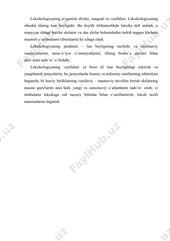 leksikologiya kursiga kirish - Page 4