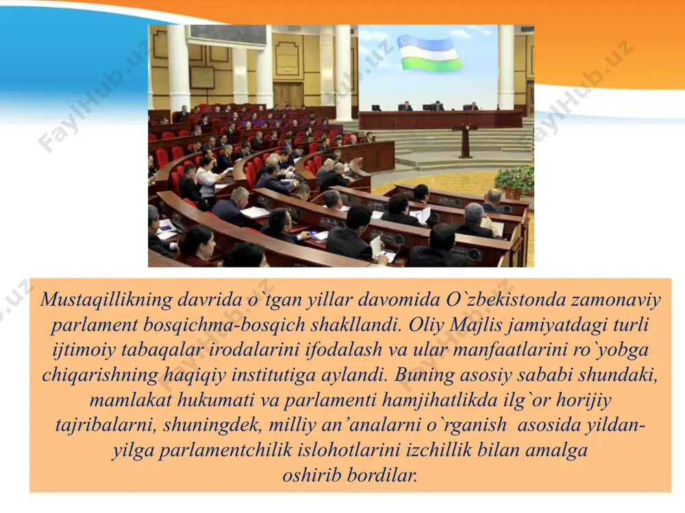 parlamentning siyosiy tizimdagi o'rni va roli - Page 4