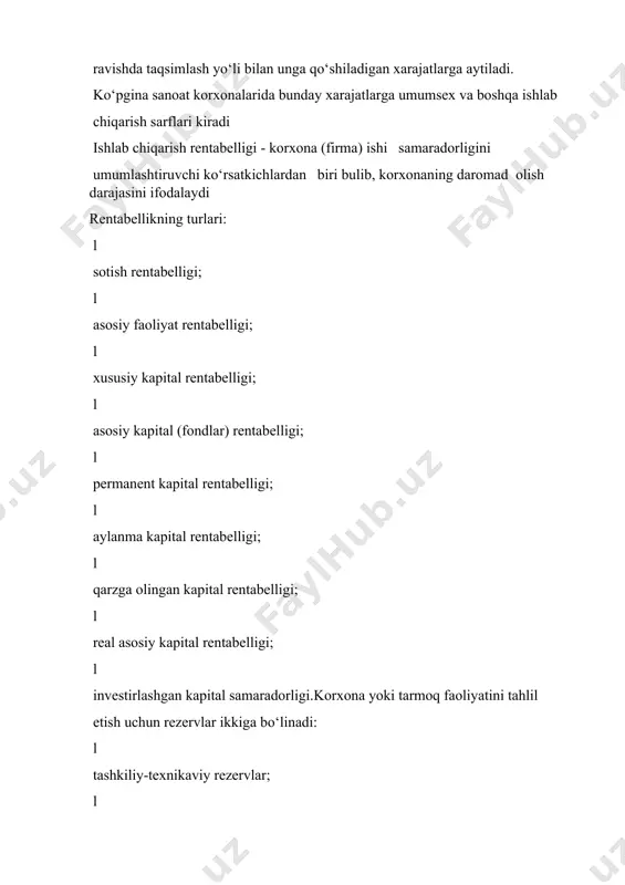 xarajat va smenta qilish usullari va ularning ahamiyati - Page 5