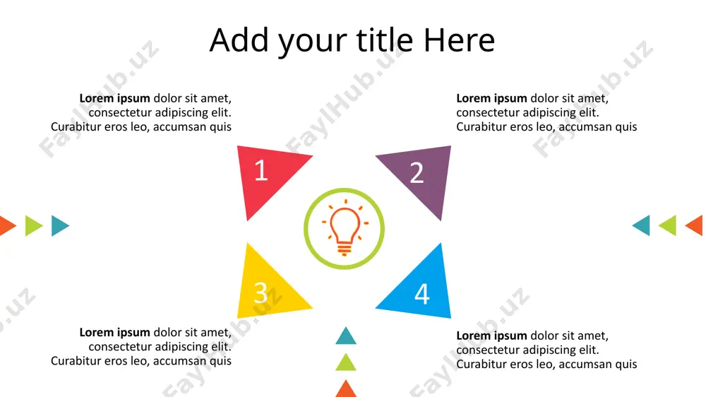 light powerpoint template - Page 4