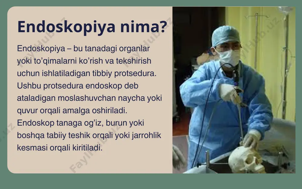 n miyangizga yuboradi. optik asab glaukoma, optik nevrit, papilloedema va optik druzen kabi koʻz kasalliklariga moyil. makula sizning koʻrish markazi va unga hamroh boʻlgan barcha nozik tafsilotlar uchun javobgardir. bu optik asab bilan birga koʻzning eng muhim tuzilmalaridan biridir. makula yoshga bogʻliq holda irsiy makula, diabetik makula shishi, epiretinal membranalar va makula druzen kabi koʻz kasalliklariga moyil. bunday holatlar ertaroq aniqlanishi mumkin, bu esa davolanishning yaxshi natijalarini va doimiy monitoringni taʼminlaydi. ko'zdan tashqari qo'llanishlari: dermatologiya: terining qatlamlarini tahlil qilish. kardiologiya: arteriyalar devorining ichki tuzilmasini o'rganish. onkologiya: o'simta hujayralarining tuzilishini aniqlash. thank you for listening!
