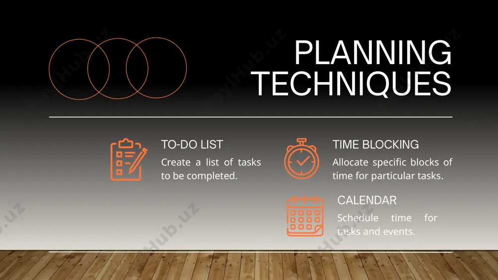 time management presentation - Page 5