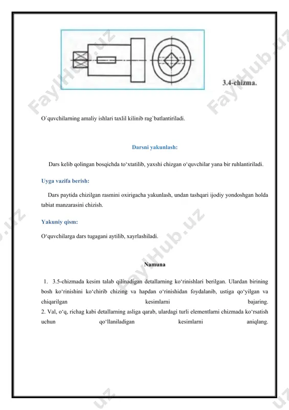 kesim turlari bo‘yicha dars ishlanmasi - Page 5