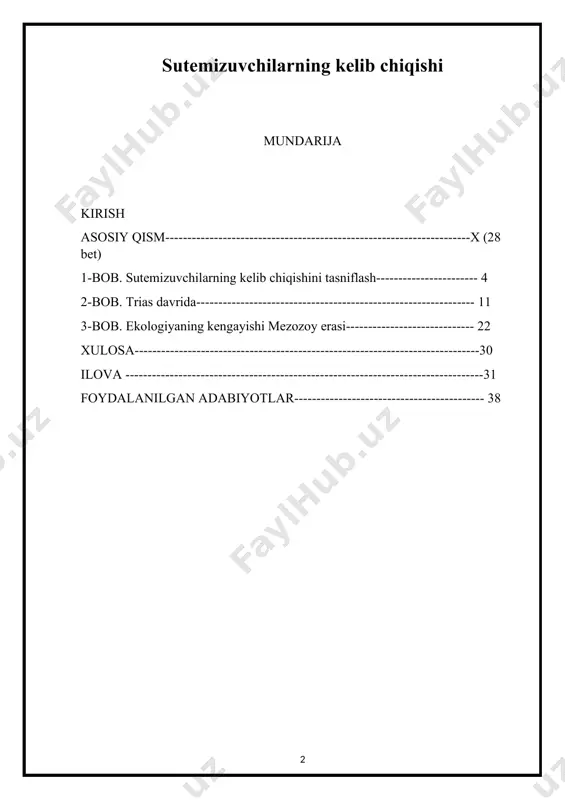 gan geterodont tishlarini (ya’ni molar, kesma va tishlarga ajratilgan tishlar to‘plamini) rivojlantirishga va o‘yin-qo‘llarning harakat tekisligini magistralga yaqinlashtirish orqali harakatlanish mexanikasini yaxshilashga yordam beradi. ikkilamchi tanglay rivojlanib, chakka harakati, jag’ni qatnashda ishtirok etuvchi mushak kengaygan. zamonaviy sudralib yuruvchilarni zamonaviy sutemizuvchilardan aniq turadigan bir qancha ishlab, har xil sur’atlarda zarur. sutemizuvchilarning ko'pgina xususiyatlari to'g'risida yuqori faol odatlari bilan bog'liq – masalan,'liq to'rt kamerali, anukleat va bikonkav eritsitlar, diafragma va ikkilamchi tanglay bilan samarali'sh qon yurak (ular oziq-ovqat va havo o') tishlarini turadi va nafas olishdan nafas oladi. chaynash yoki emizish). izolyatsiya uchun sochlar – bu endotermiya yoki issiq qonlilikning o'zaro bog'liqligi, atrof-muhit haroratidan qat'iy nazar individual haroratning fiziologik saqlanishi. endotermiya yuqori darajadagi yordamni ta’minlash. shunday qilib, sutemizuvchilarning o'ziga xos xususiyatlarini o'zaro bo'lgan murakkab tizim sifatida qilish. sudralib yuruvchilar va sutemizuvchilarni bir-biridan ajratib turuvchi qurilmalar har xil sur'atlarda va turli o'zaro bog'liq sharoitlarga javoban rivojlanib borganligi sababli sudralib yuruvchilardan sut emizuvchilarga o'tish …