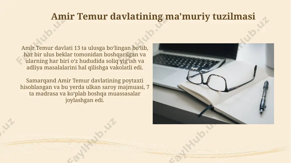 amir temur davlati va huquqi - Page 5