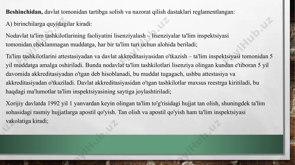 ta'lim sohasidagi davlat tomonidan loyihalash strategiyasi - Page 5