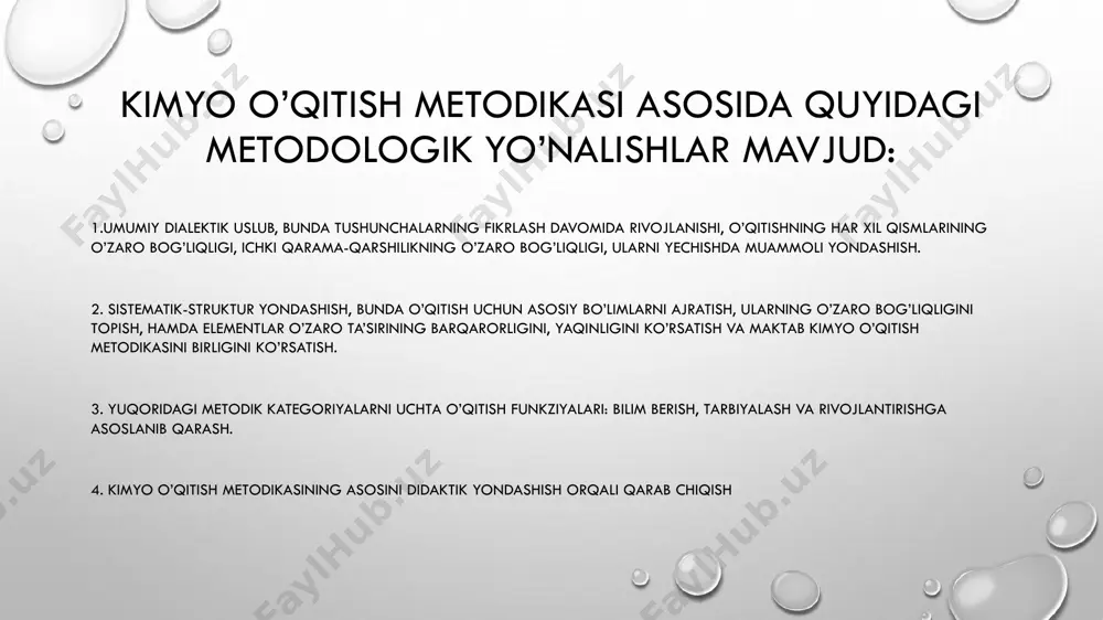 kimyoni muammoli metod asosida o'qitish - Page 5