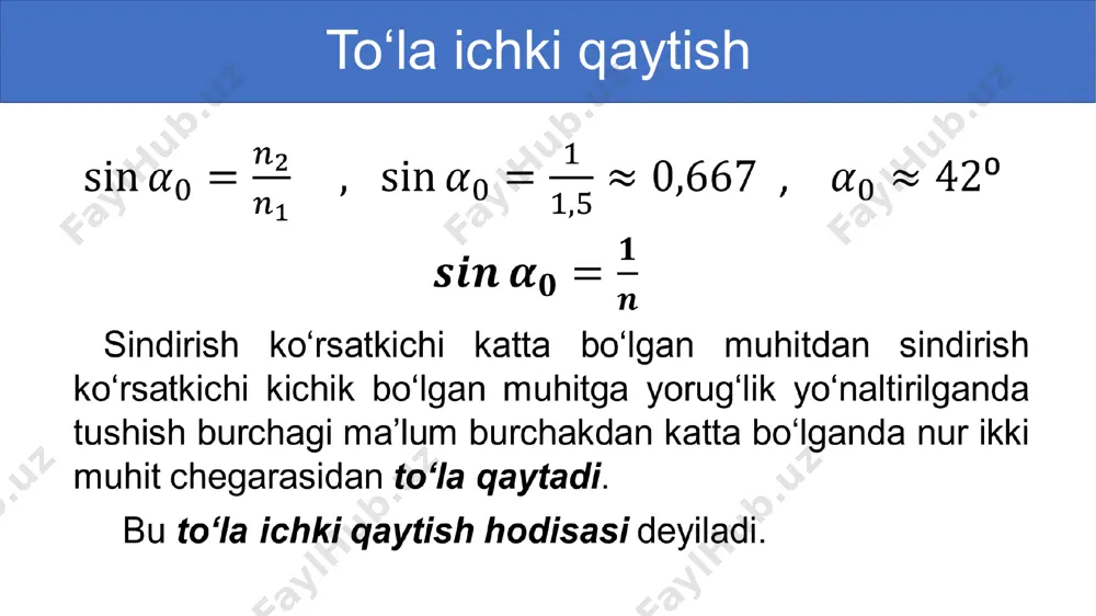 to‘la ichki qaytish. 9-sinf 47-mavzu - Page 4