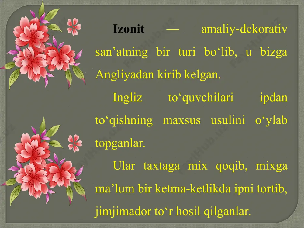 izonit texnikasi asosida tasvirlar yaratish 4 sinf - Page 3
