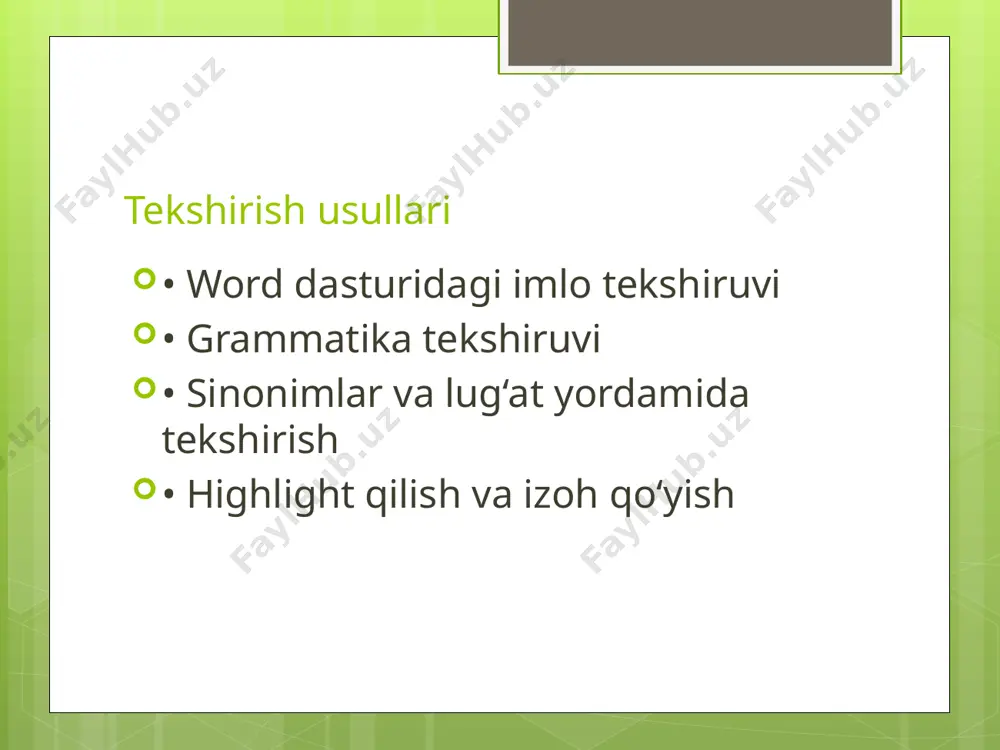 matnni tekshirish - Page 3
