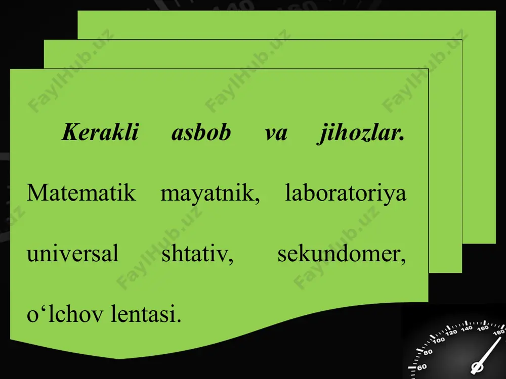 laboratoriya ishi. matematik mayatnik yordamida erkin tushish tezlanishini aniqlash 10 - sinf - Page 3