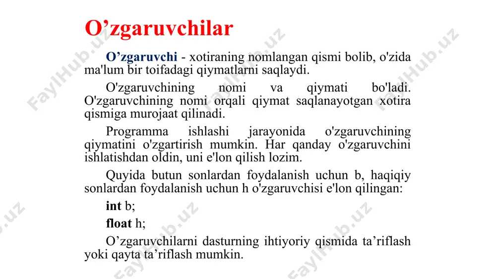 c++ dasturlash tili. c++ tili tuzilishi - Page 5